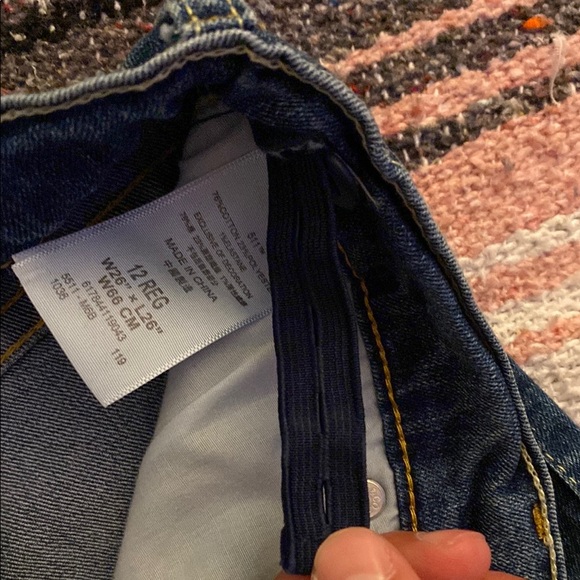 Levi's Women's Boot Cut Jeans - Blue - Picture 3 of 4